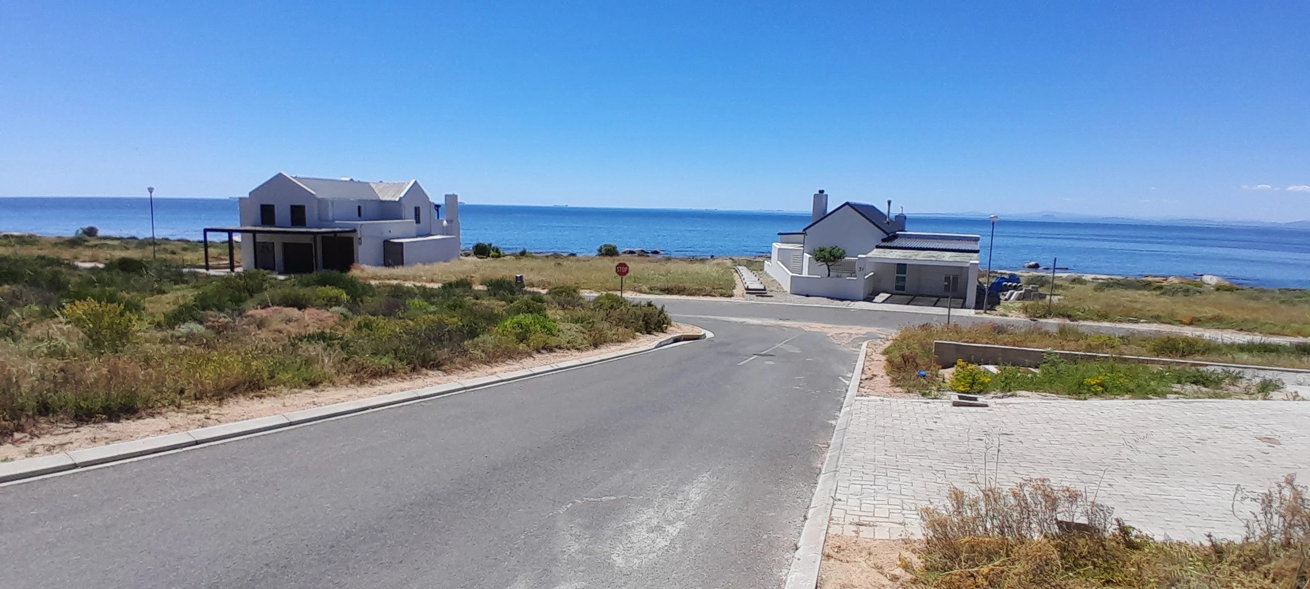 Empty beachfront stand for sale