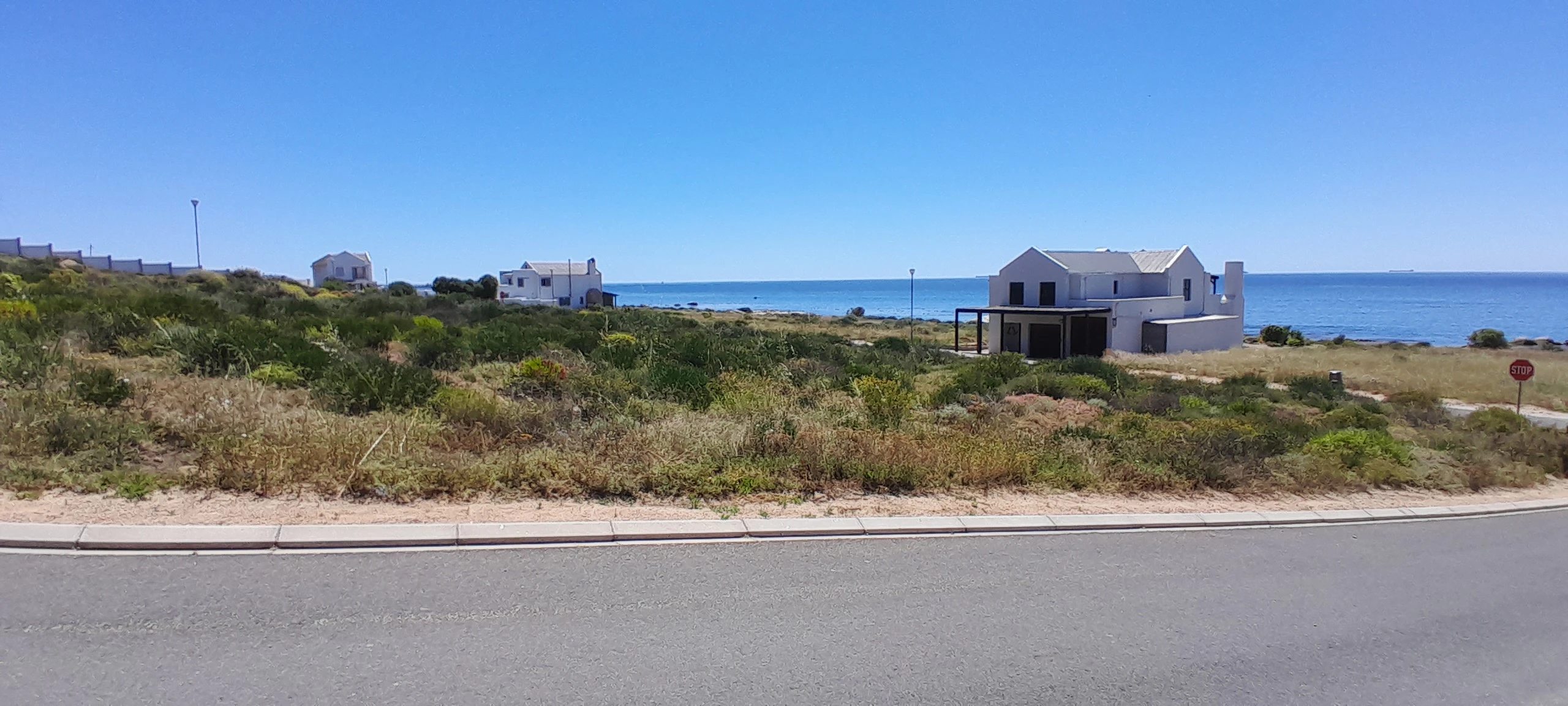 Empty beachfront stand for sale